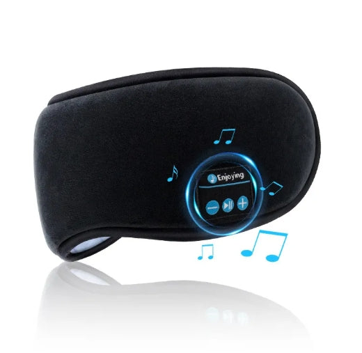 SomnaShield™ Noise-Canceling 3D Sleep Mask